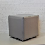 Банкетка куб (серый)
